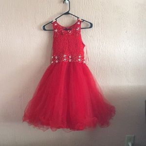 Resplendent Red Gown